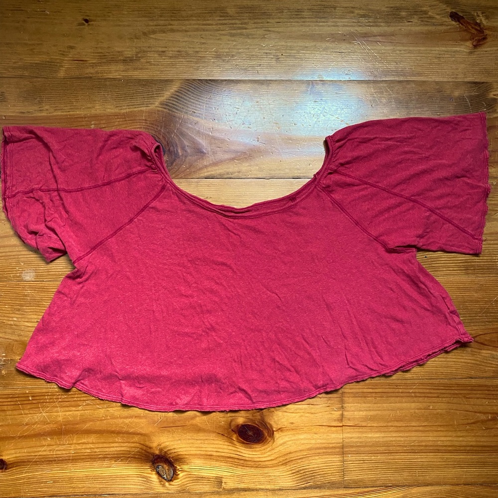 Free People flowy tee